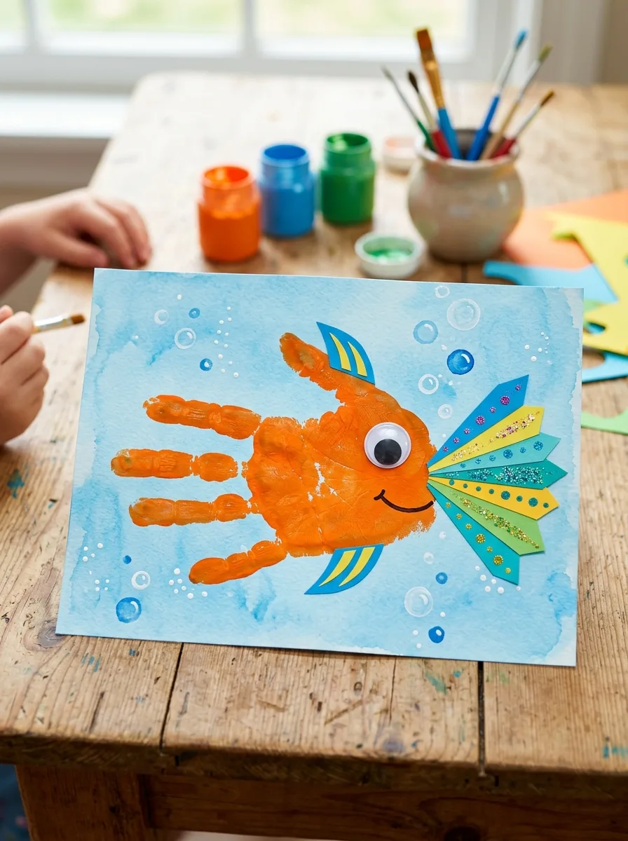 Handprint Fish