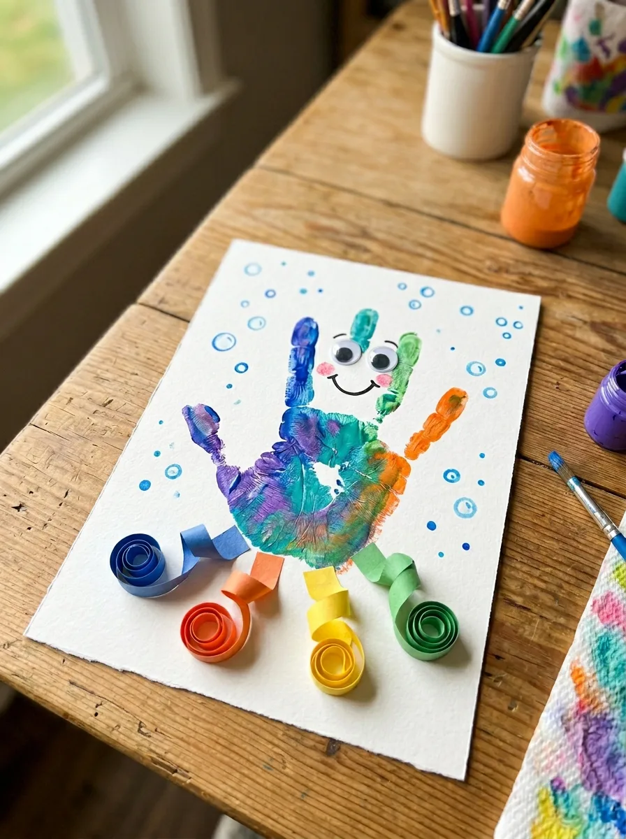Handprint Octopus