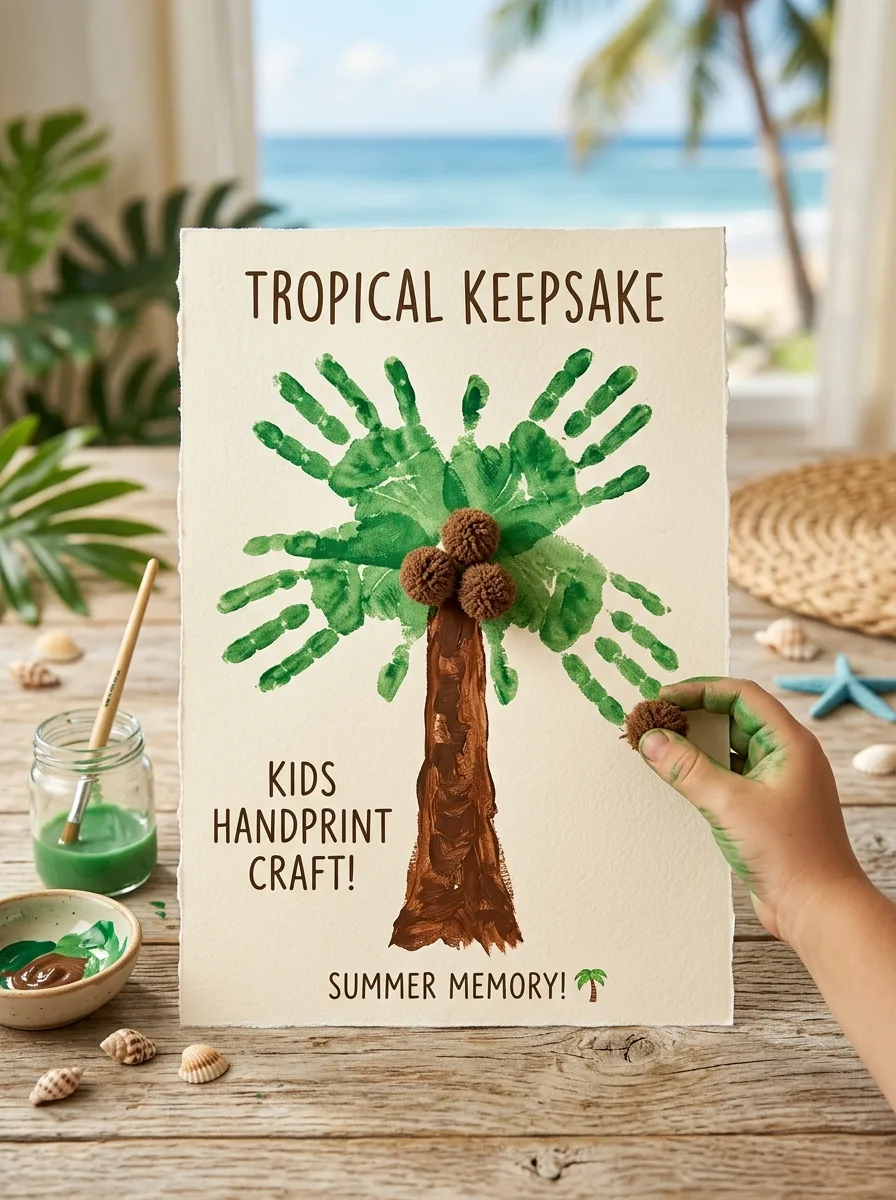 Handprint Palm Tree