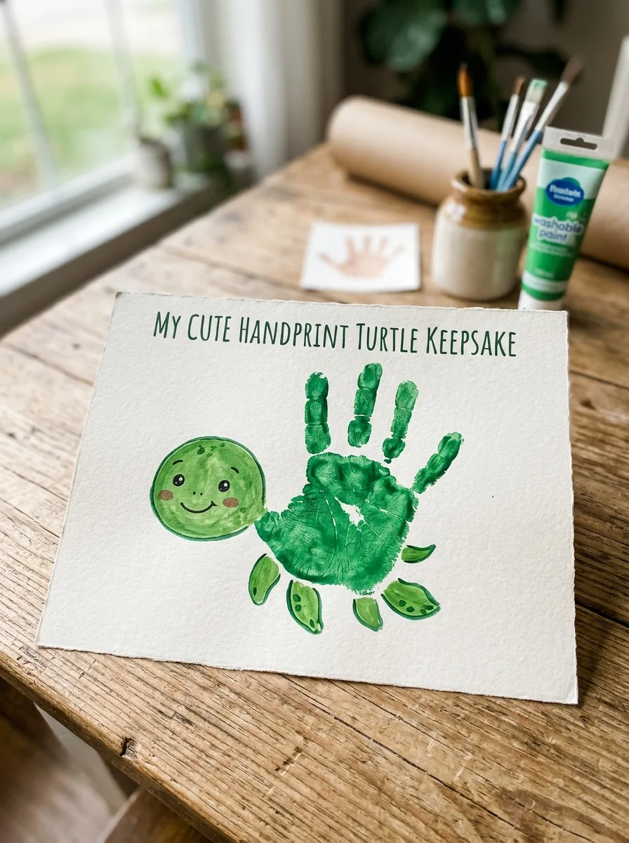 Handprint Turtle