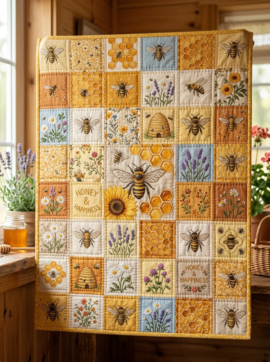 Honeybee patchwork