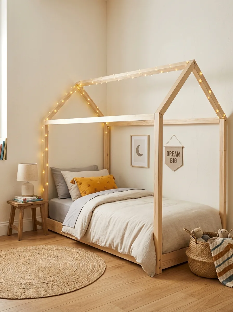 house shaped bed