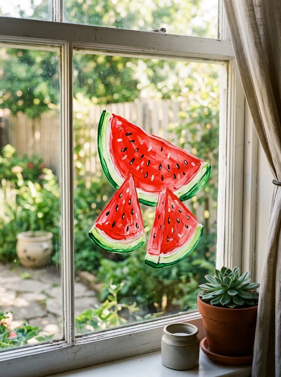 watermelon slices