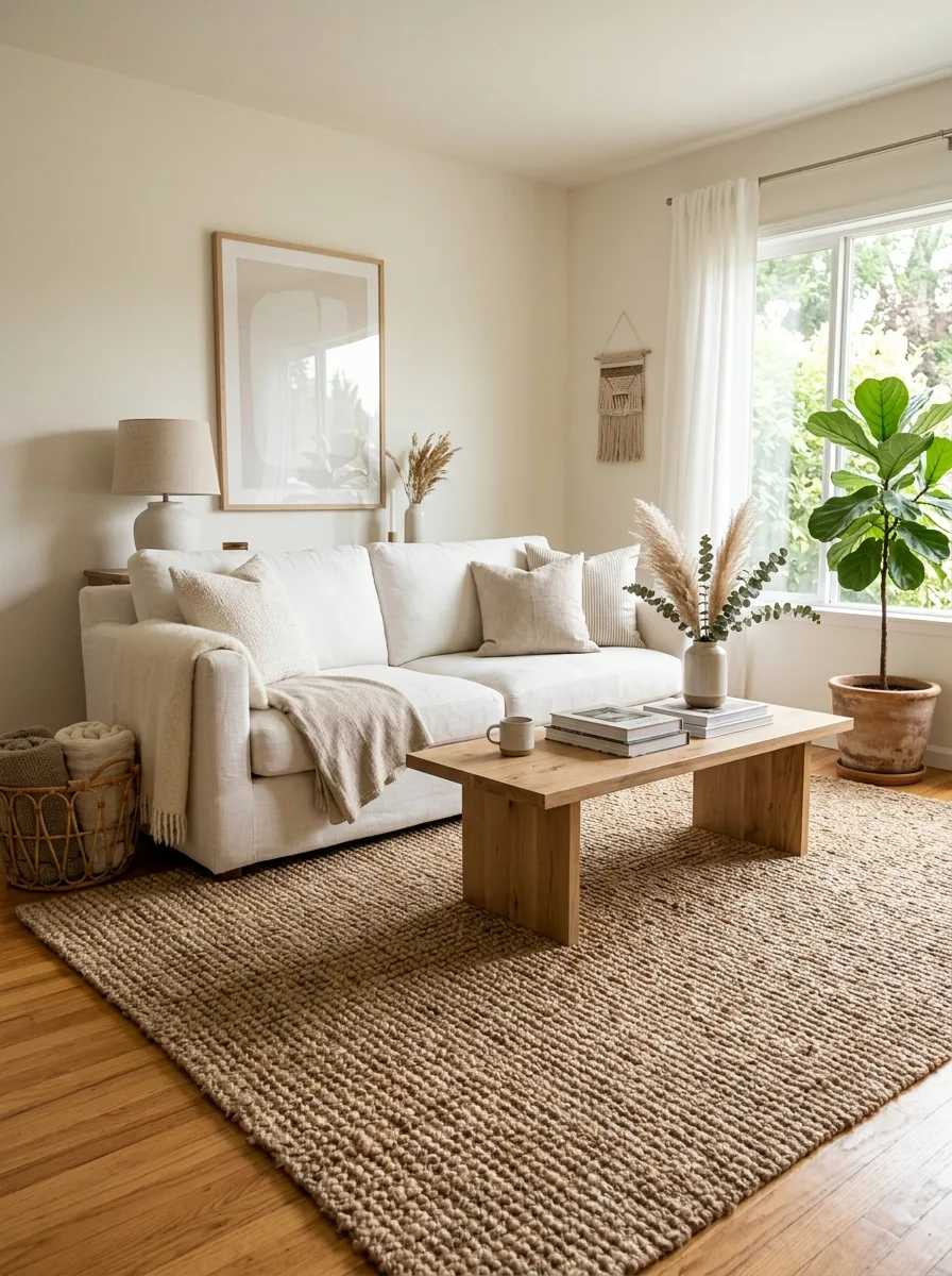 Jute rug