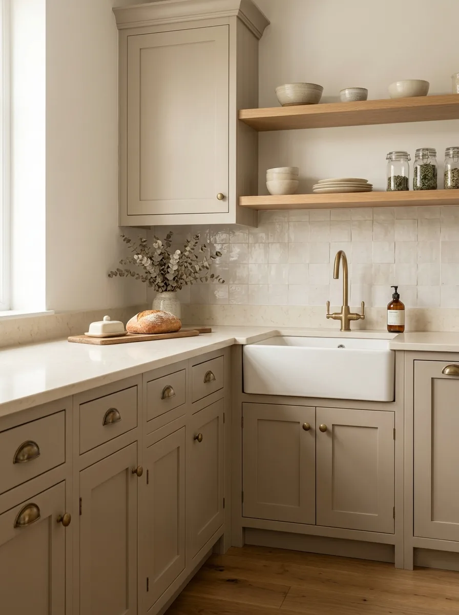 putty cabinets