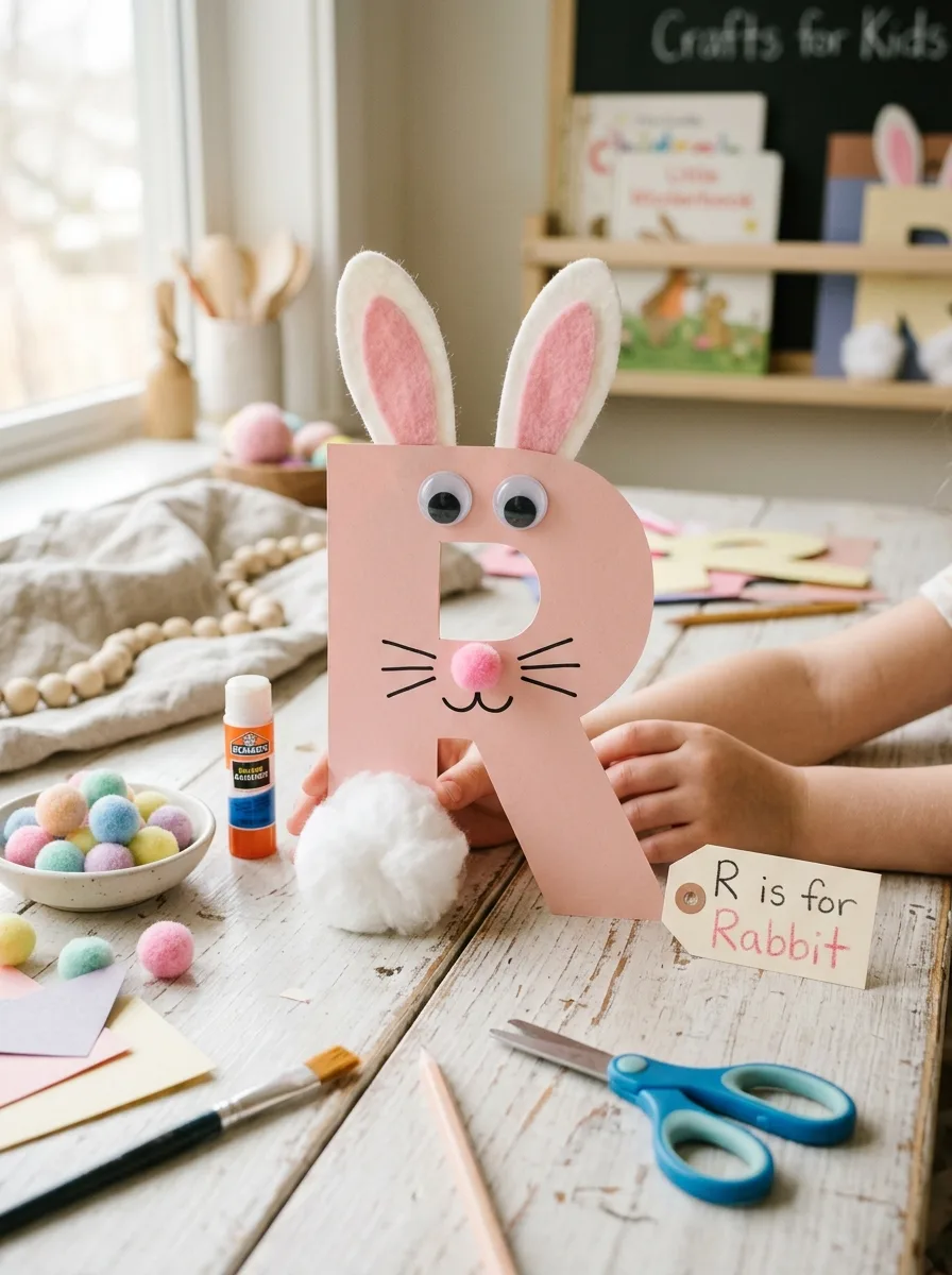 R for rabbit