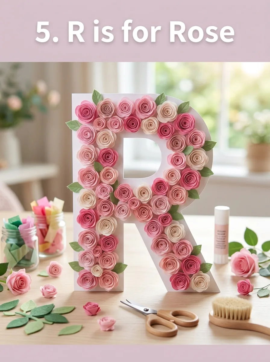 R for rose