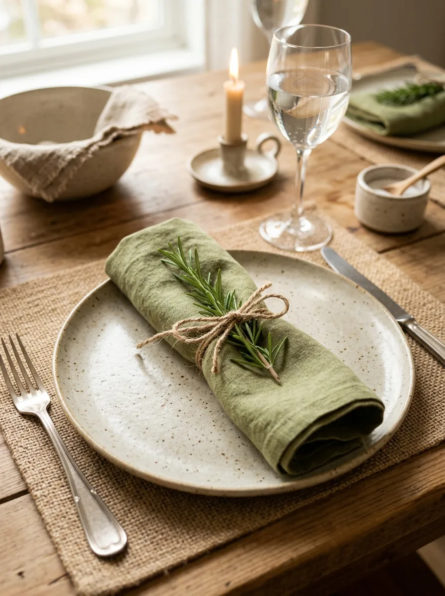 Linen napkin