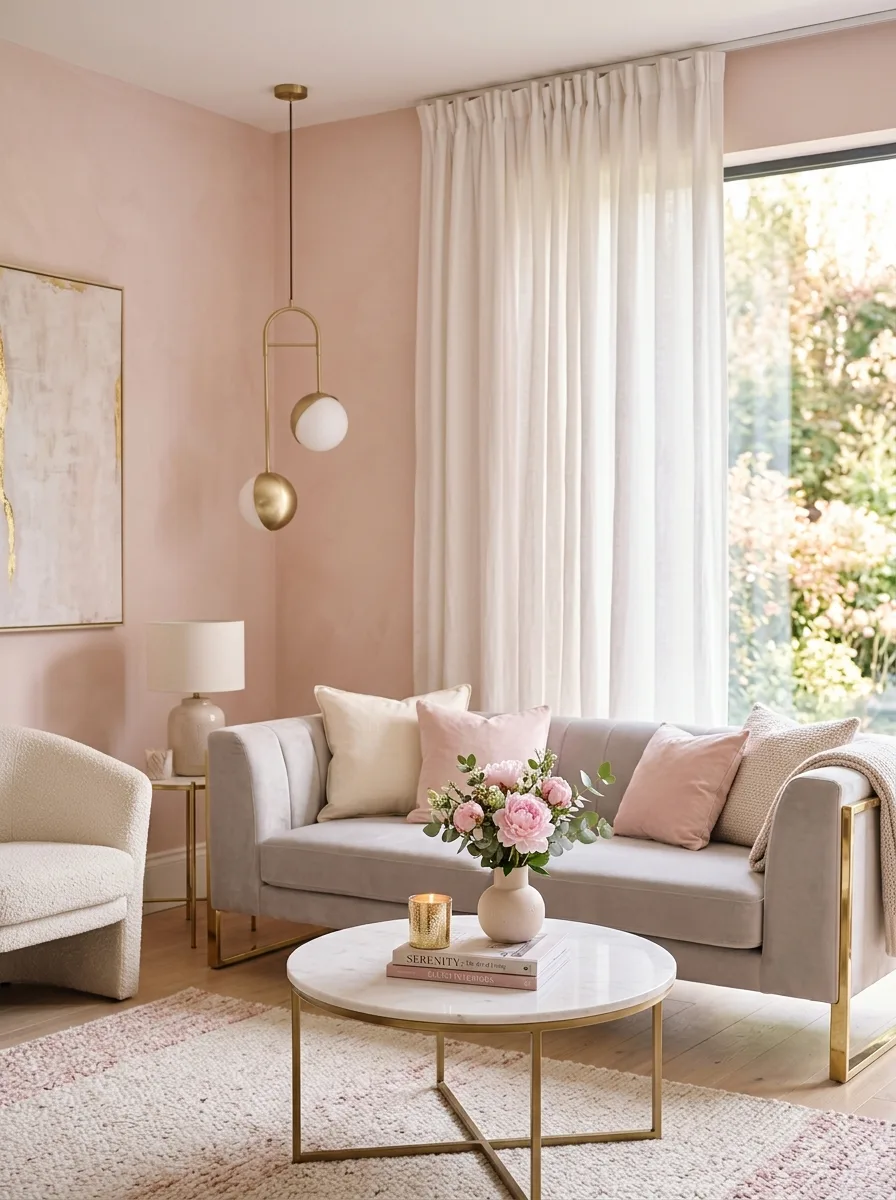 Blush pink