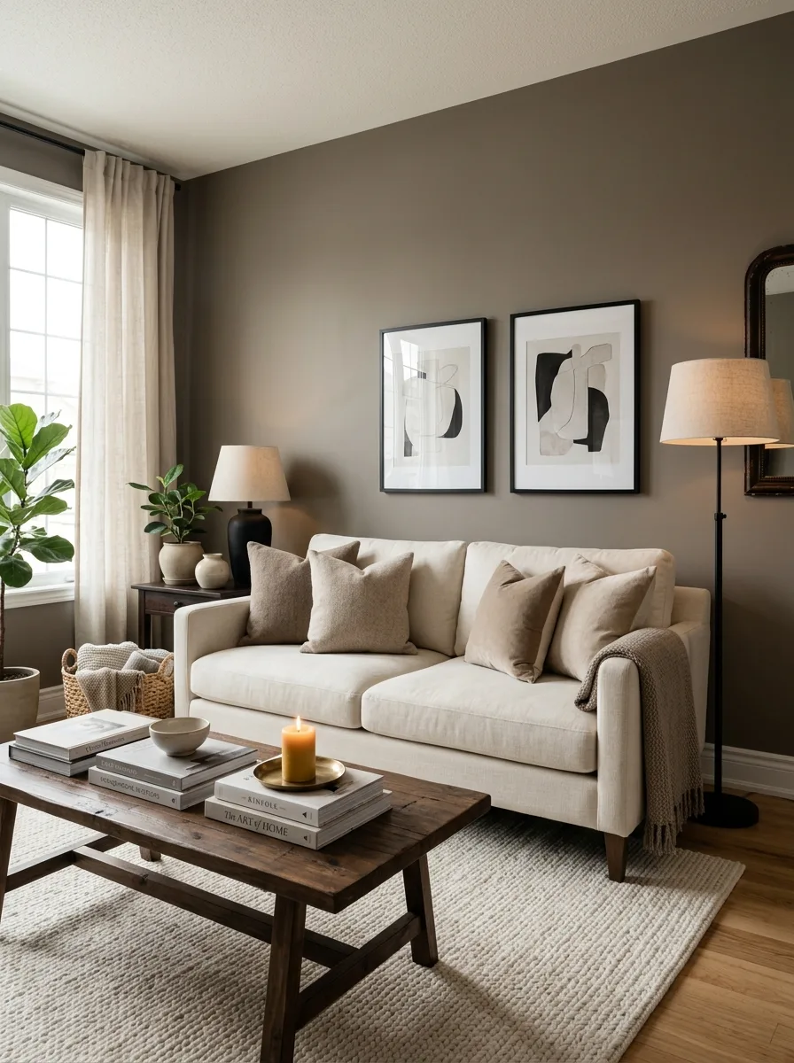 warm taupe