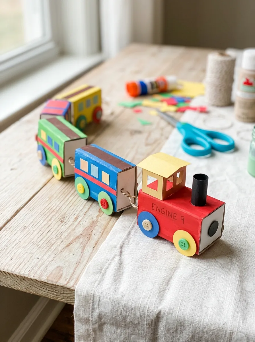 Match Box train