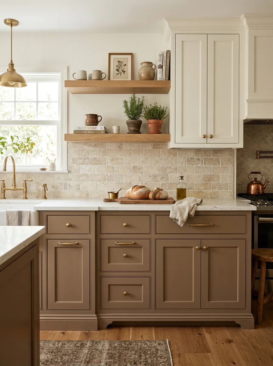 mocha cabinet