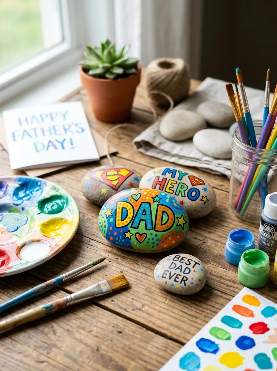 painted paperweight