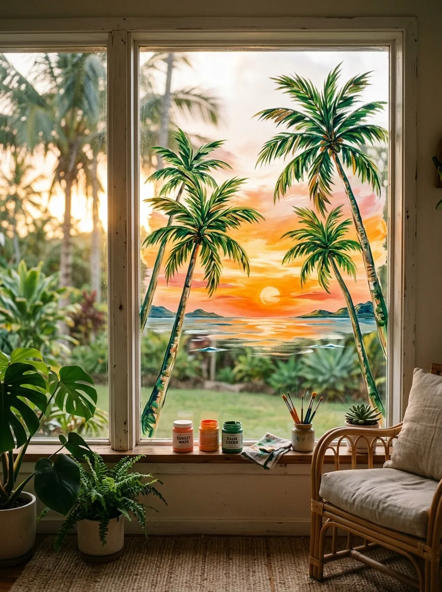Palm trees