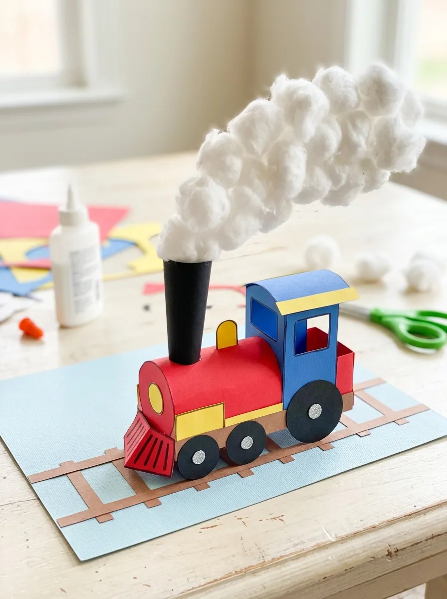 Cotton steam train