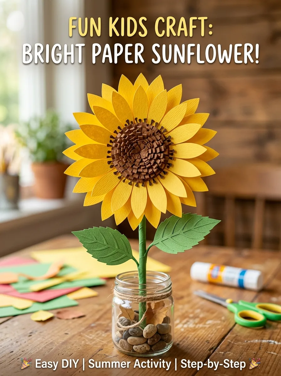Paper Sunflower
