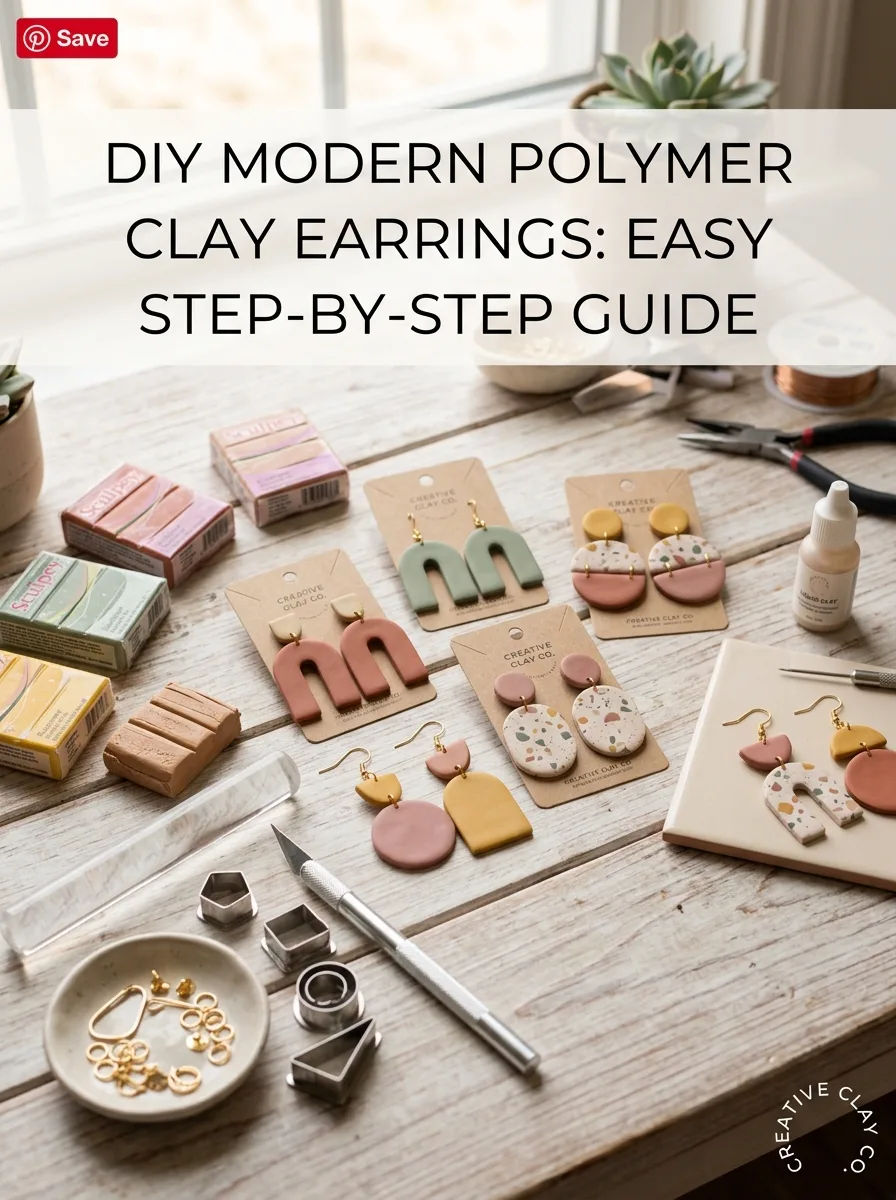 polymer clay earrings