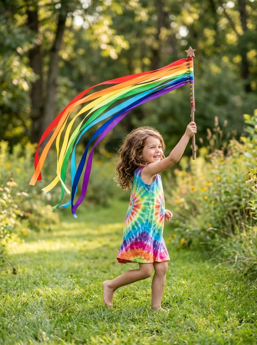 Rainbow ribbons