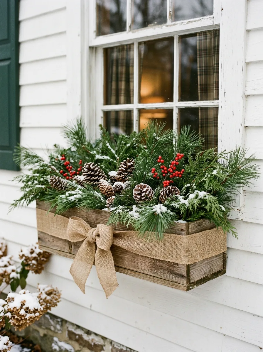 rustic burlap
