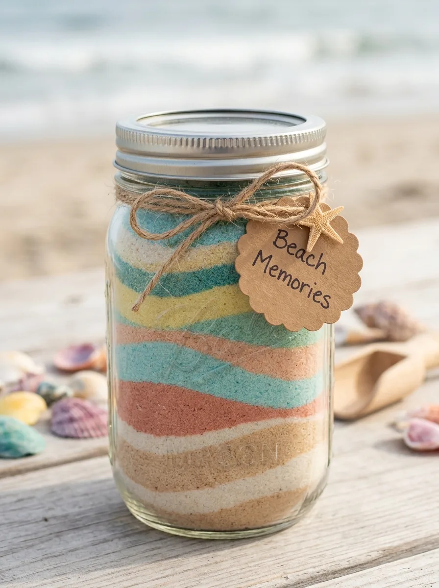 Sand Art in a jar