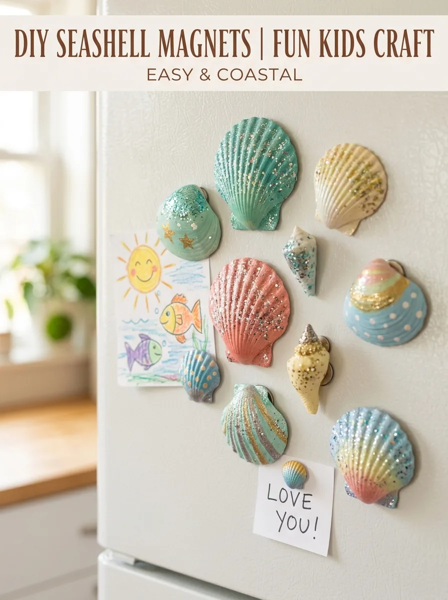 Seashell magnets