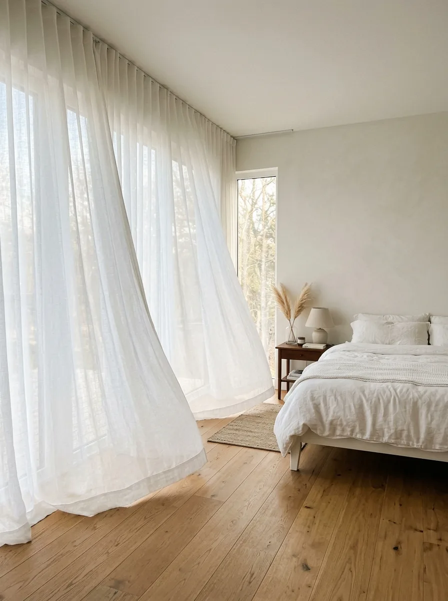 sheer curtains