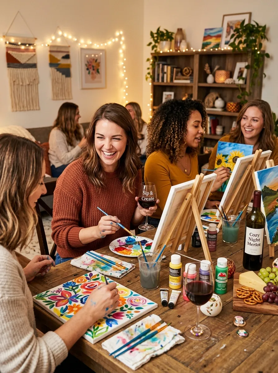 sip and paint
