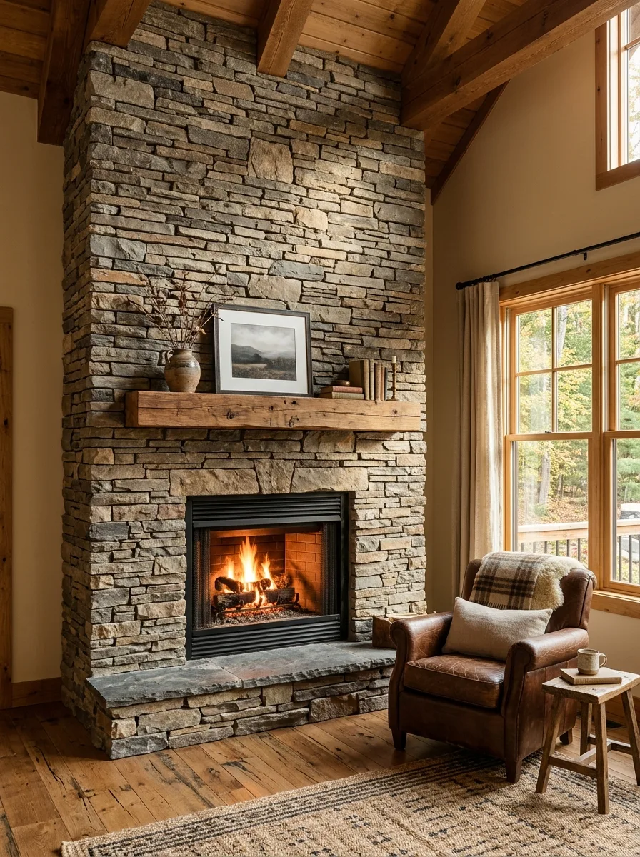 Stacked stone