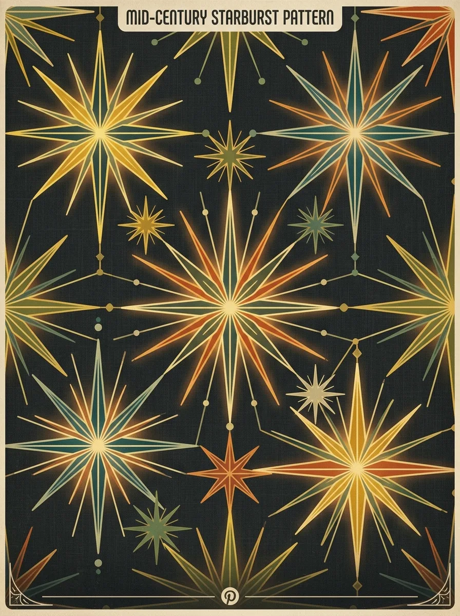 starburst pattern
