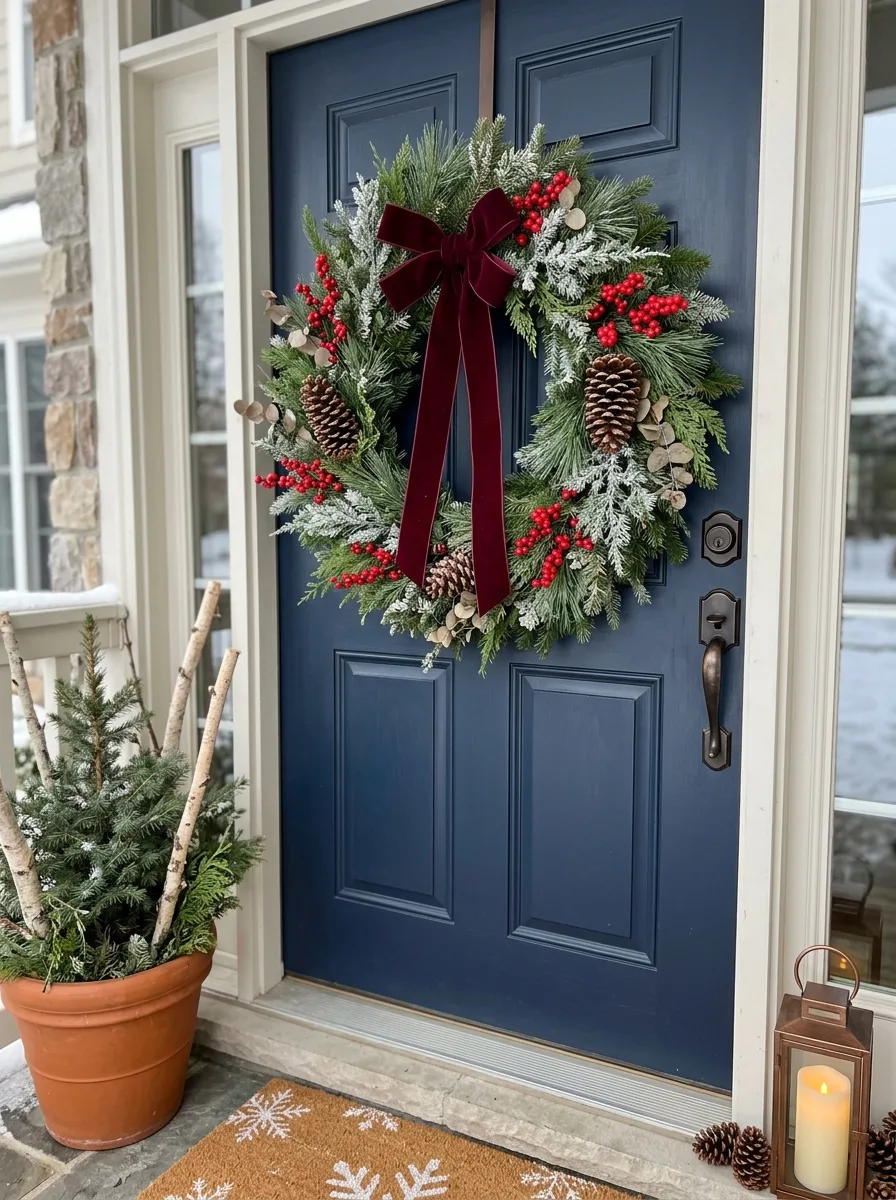 statement winter wreth