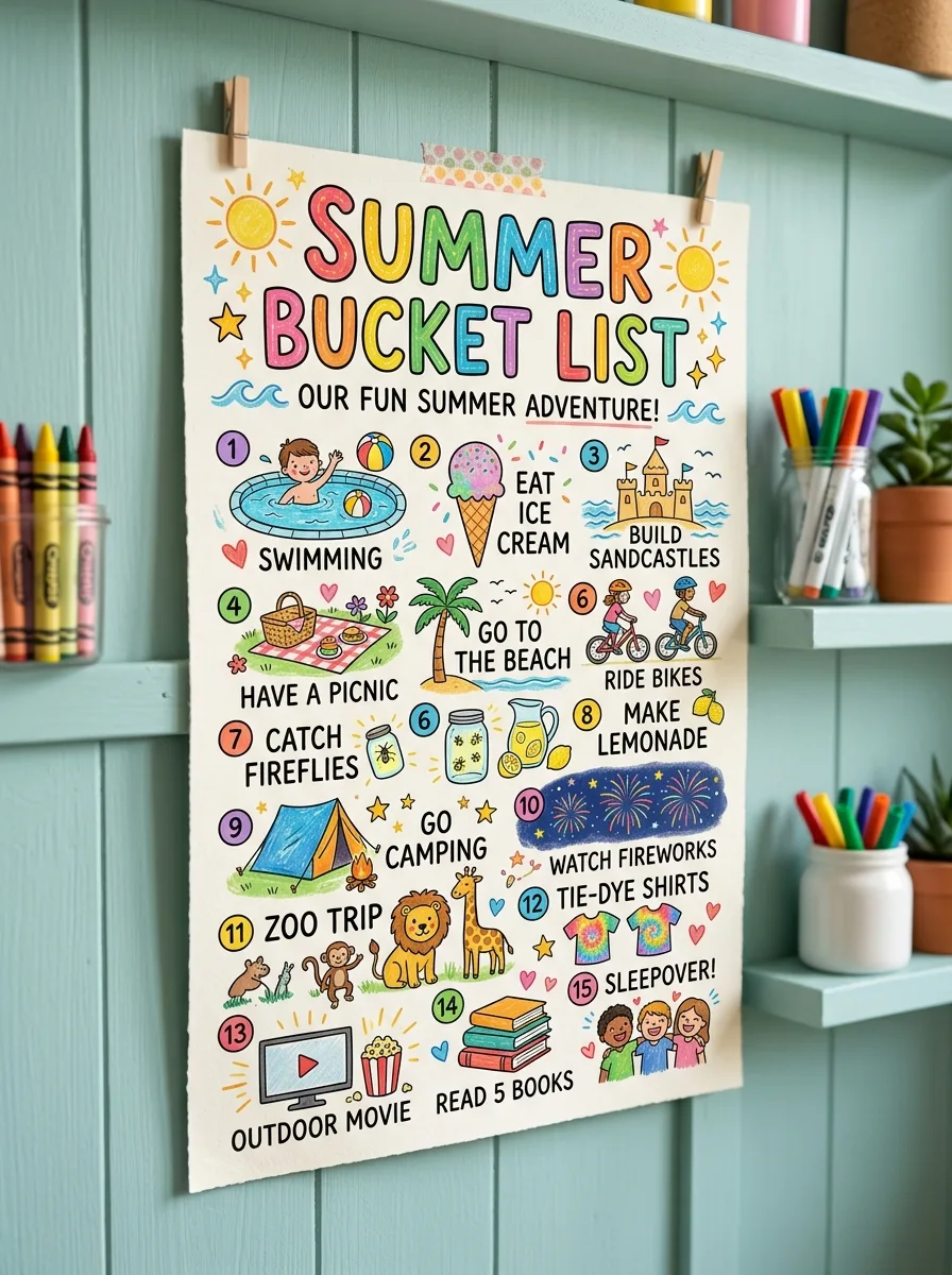 Summer Bucket List
