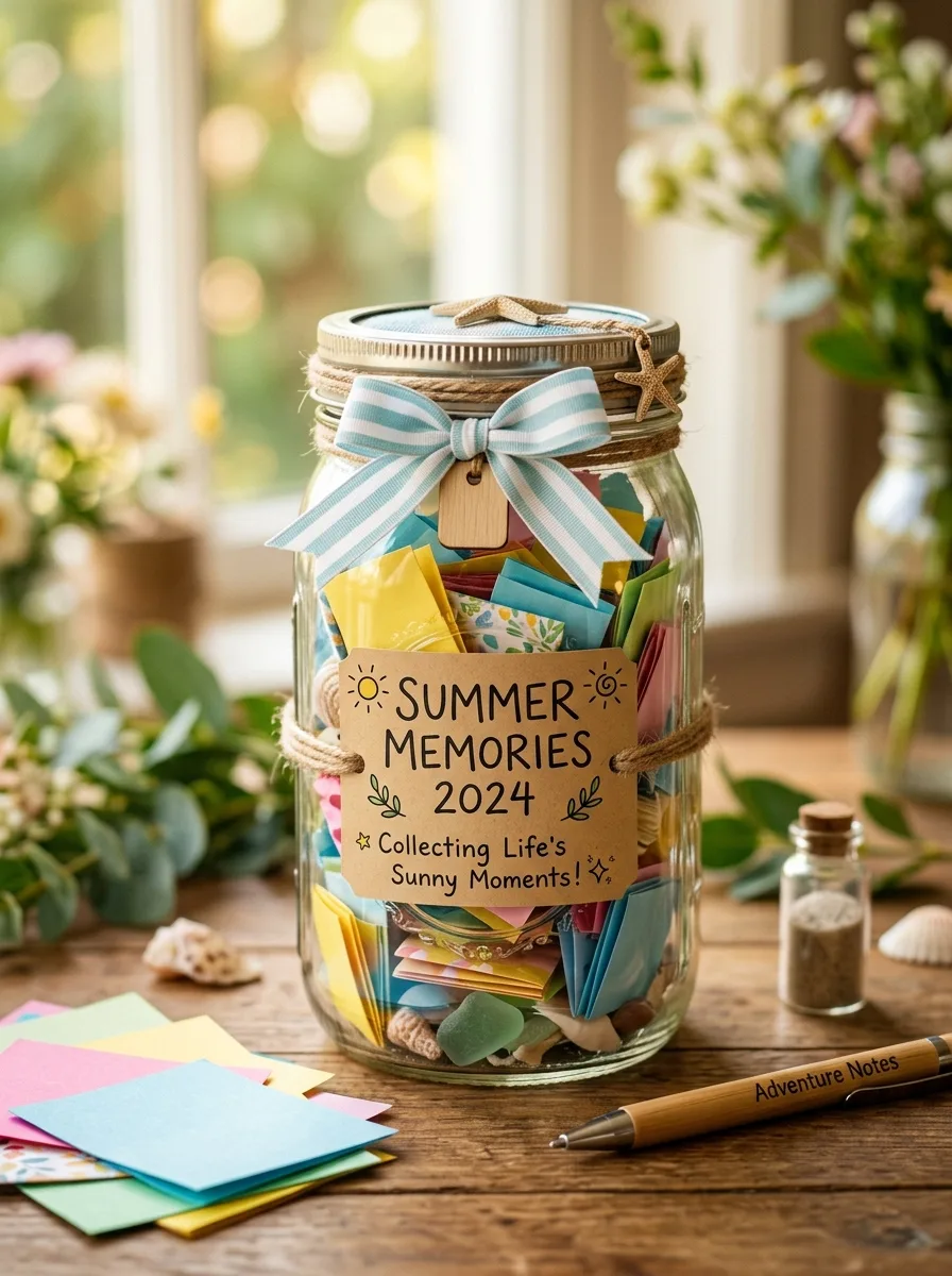 Summer Memory Jar