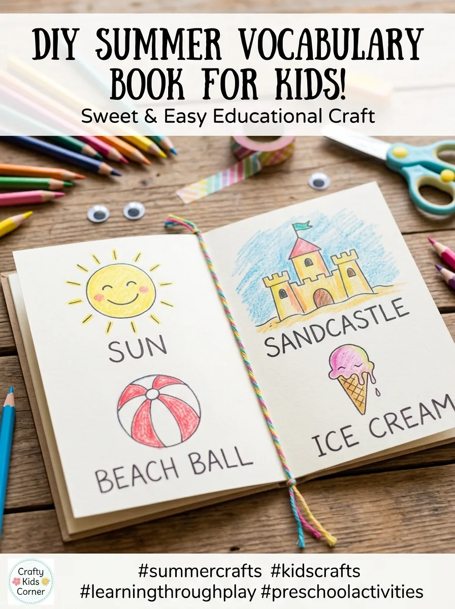 Summer vocabulary book