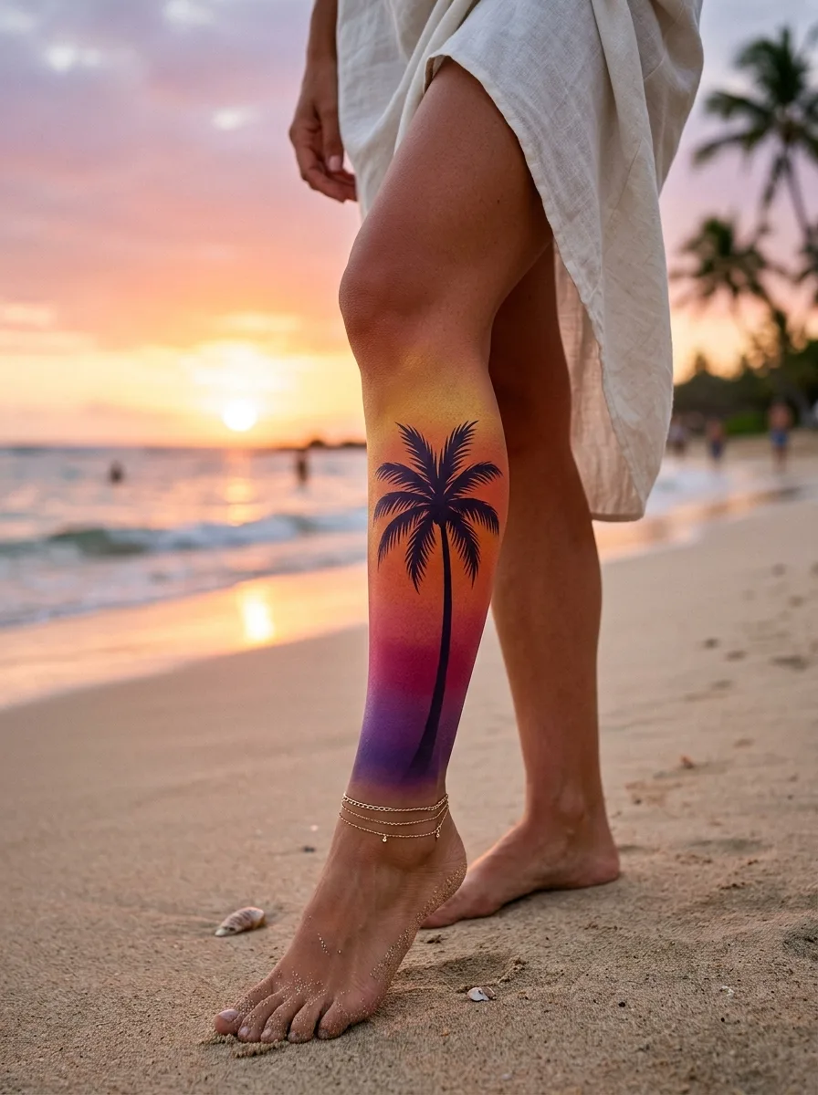 Sunset ombre