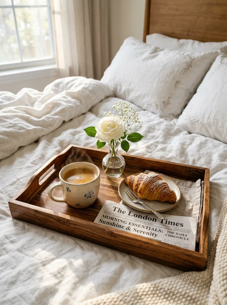 Morning tray