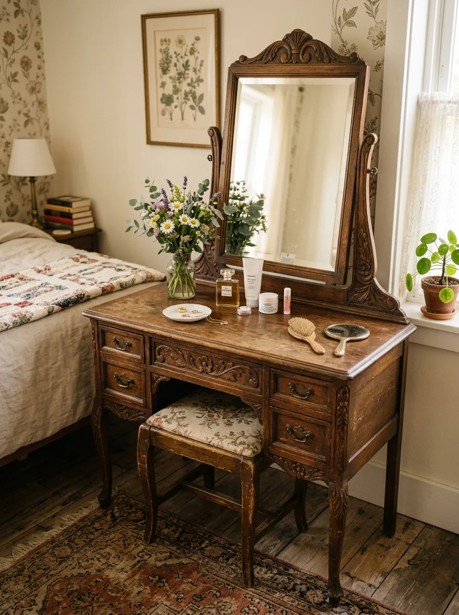 Vintage vanity