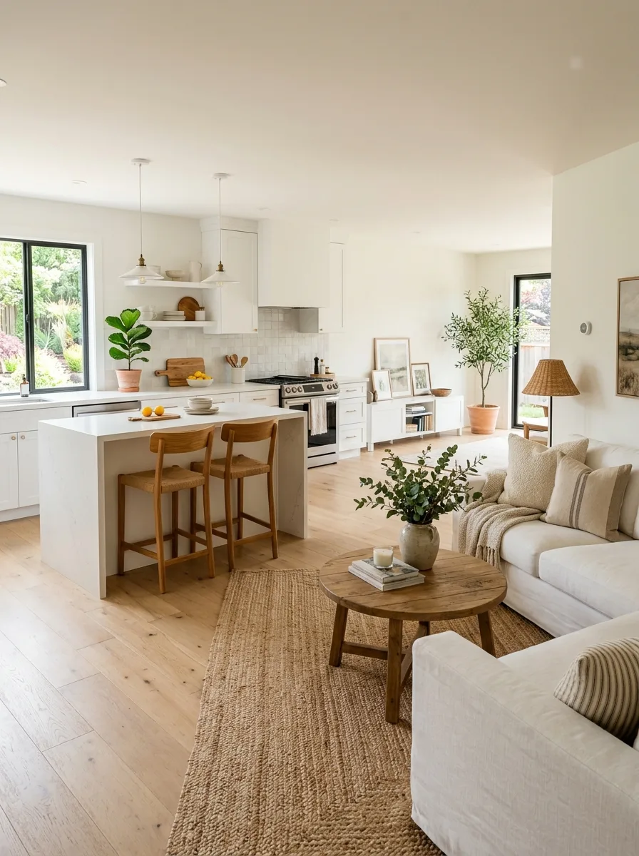 white kitchen