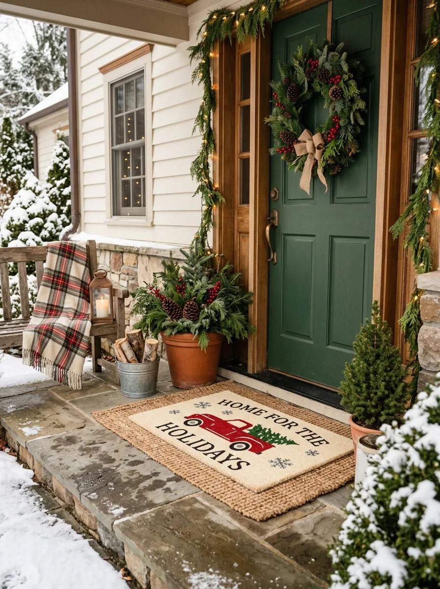 winter doormat