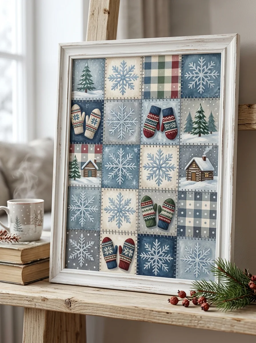 Winter patchwork