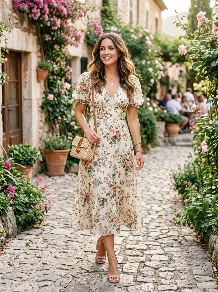 Floral dress