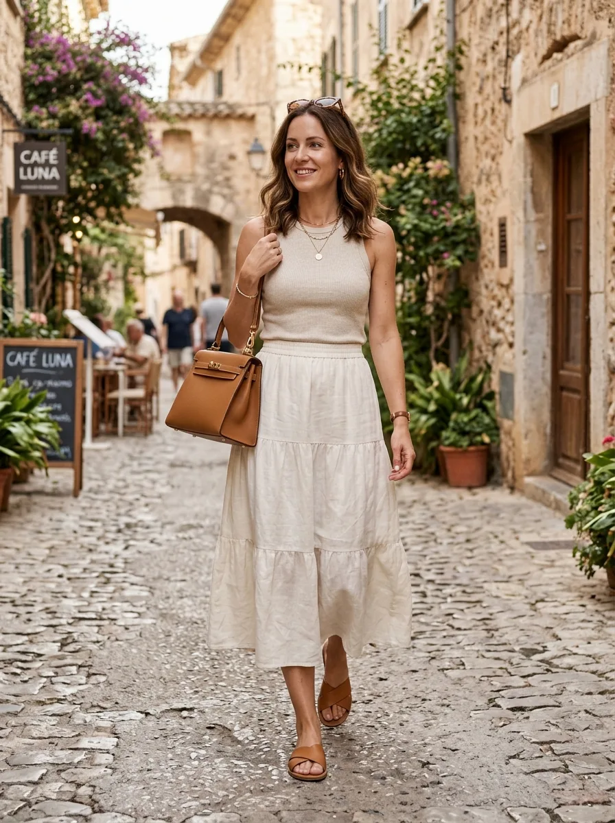 Midi skirt