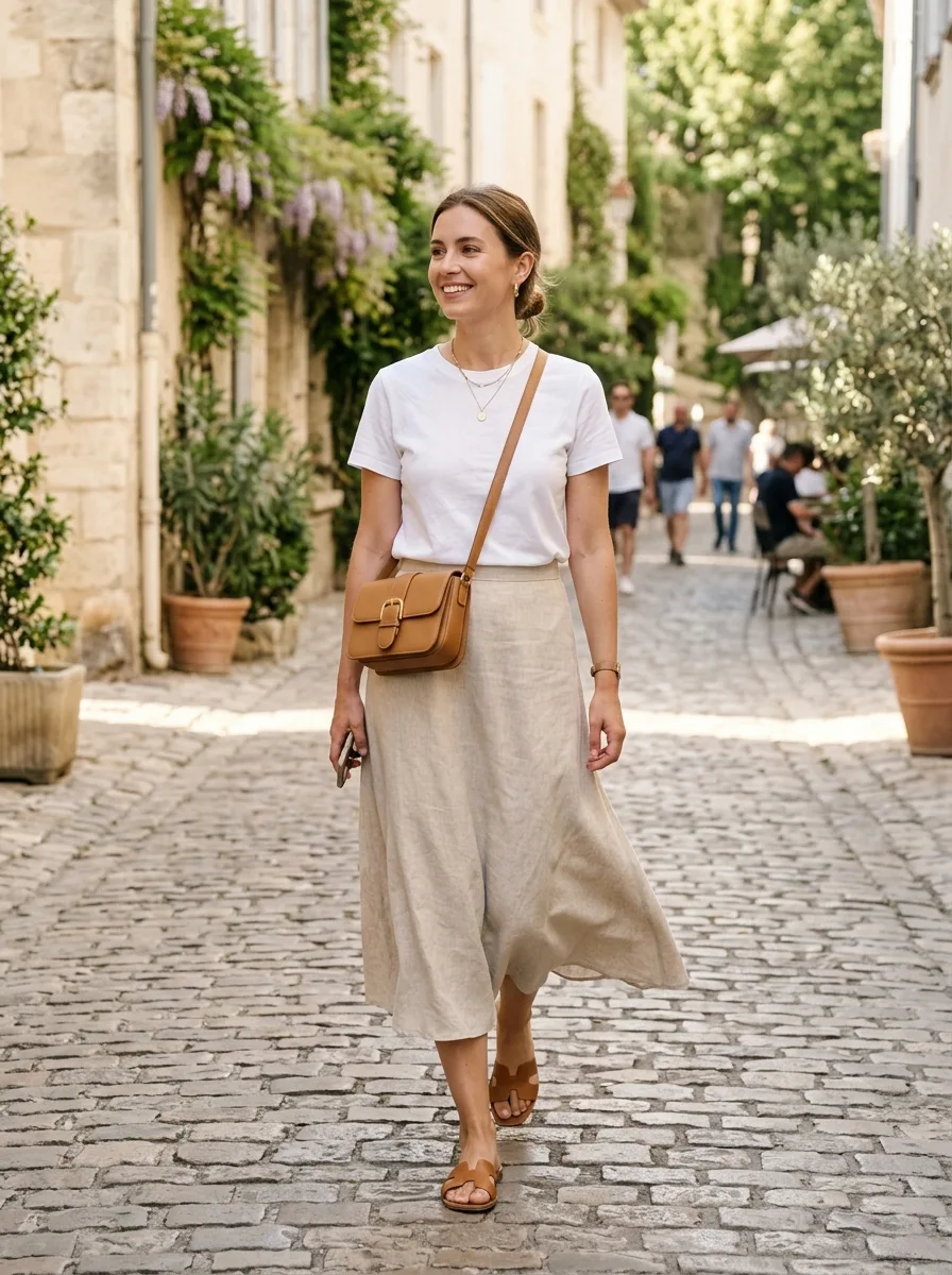 midi skirt