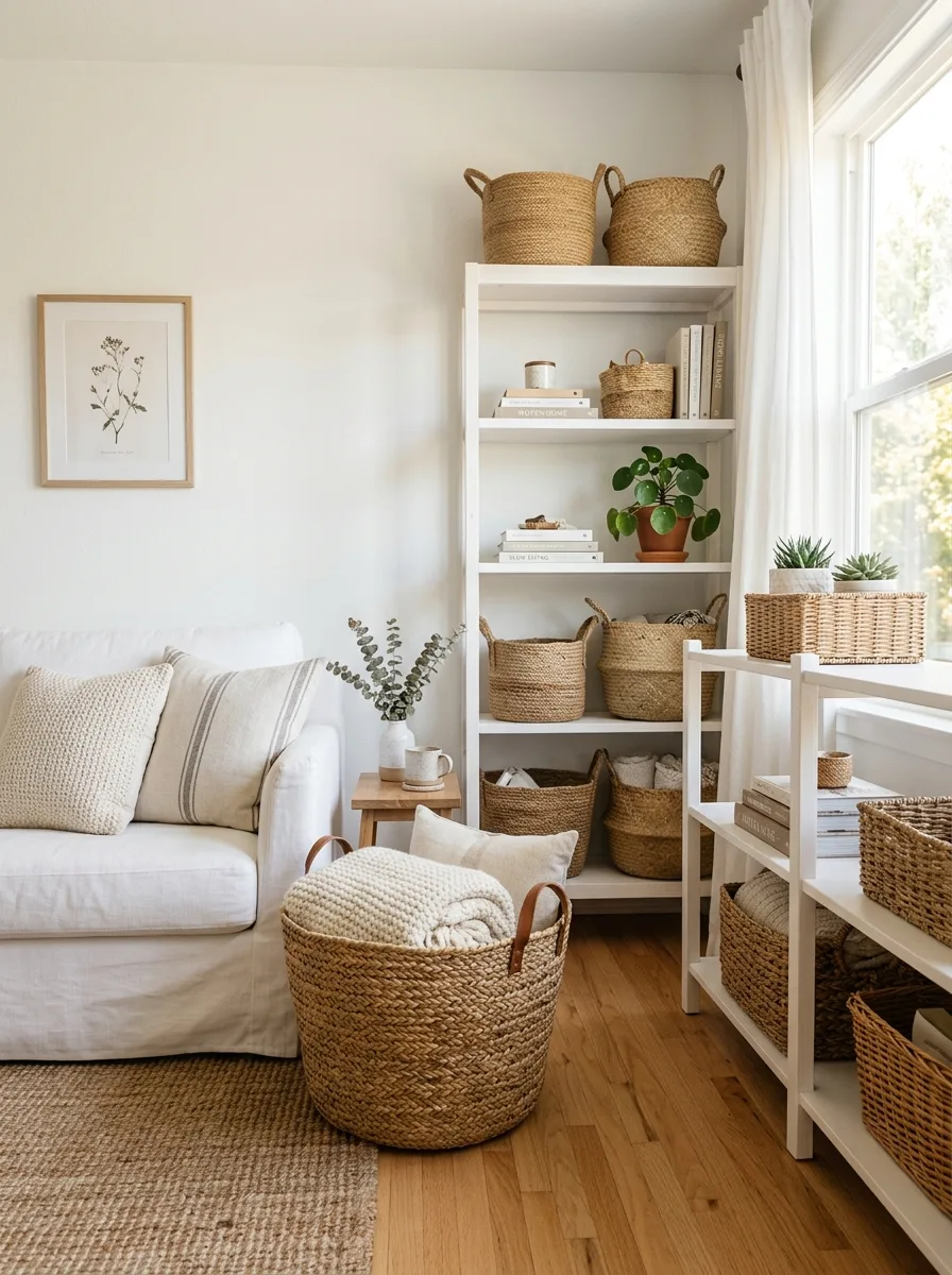 woven baskets