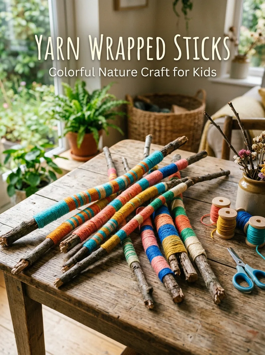 yarn wrapped sticks